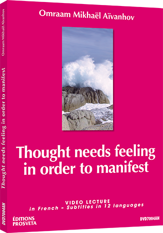 Thought needs feeling in order to manifest - DVD NTSC